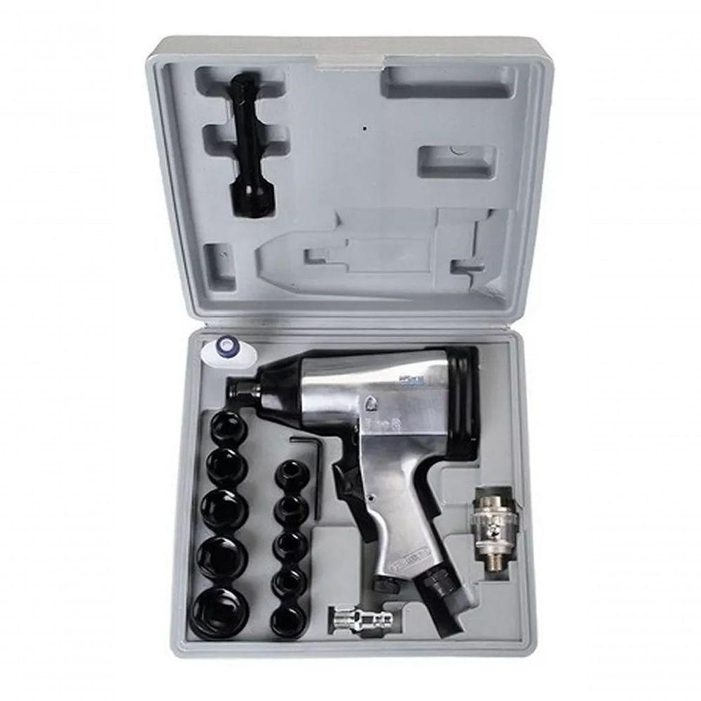 Kit Chave Impacto Pneumática 1-2 Polegadas Parafusadeira Ind - 3