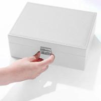 Porta Joia Grande Maleta Feminino Cor:branco - 3