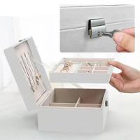 Porta Joia Grande Maleta Feminino Cor:branco