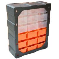 Organizador Plástico Multiuso Gaveteiro 18 Gavetas Divisória - 6