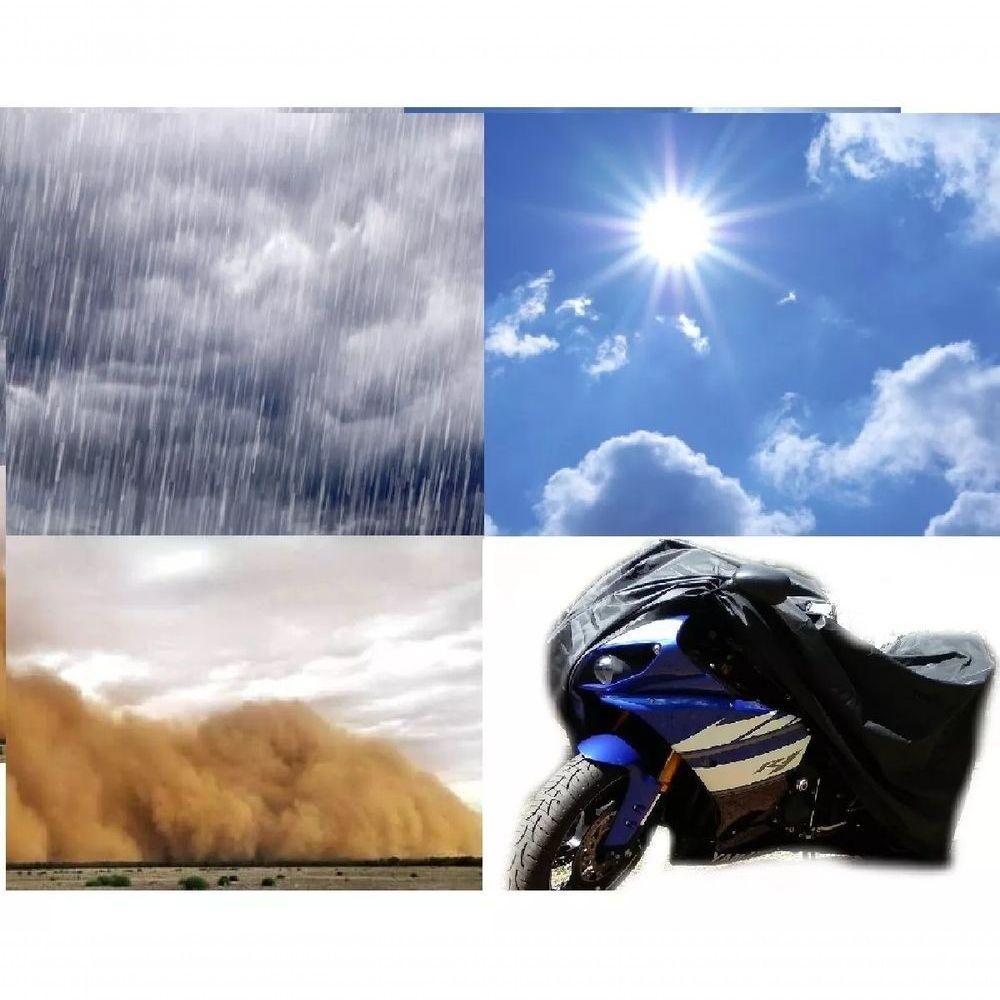 Capa Moto Protecao Impermeavel Forrada Termica Resistente Cl - 5