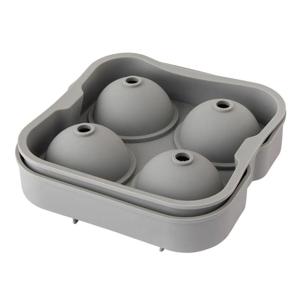 Forma Gelo Esfera Silicone 4 Cavidades Bebidas Refrescantes - 6