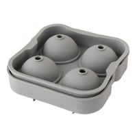 Forma Gelo Esfera Silicone 4 Cavidades Bebidas Refrescantes - 6