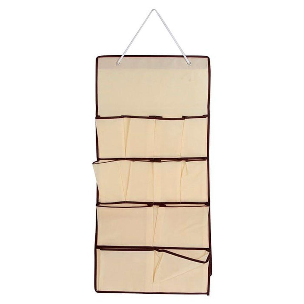 Sapateira Porta Vertical 12 Bolsos Divisórias Organizador De Sapatos Calçados Sandálias Multiuso - 1