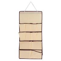 Sapateira Porta Vertical 12 Bolsos Divisórias Organizador De Sapatos Calçados Sandálias Multiuso - 1