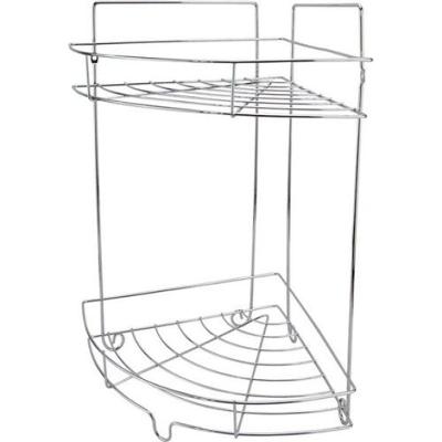 Suporte Banho Metal Cromado Organizador Shampoo Sabonete