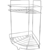 Suporte Banho Metal Cromado Organizador Shampoo Sabonete - 1