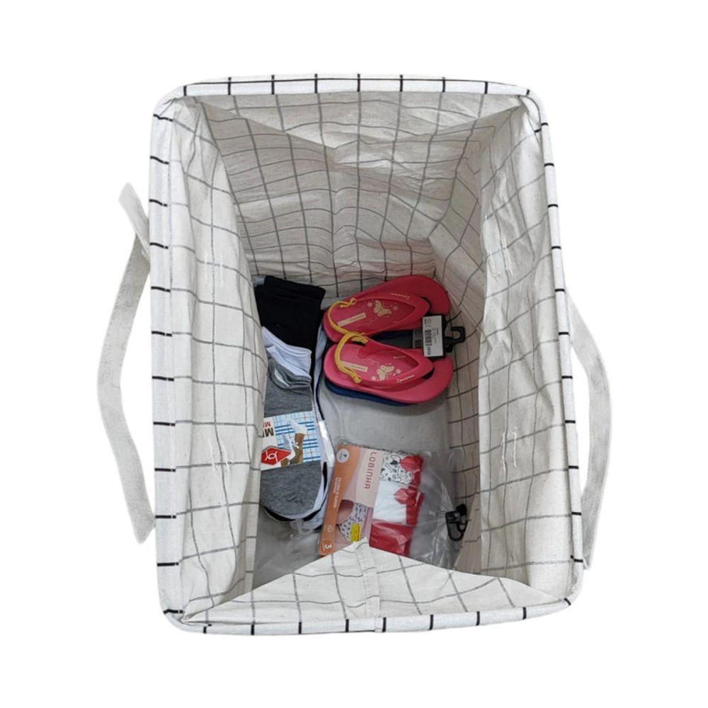 Cesto Organizador Dobrável Com Alça 60x40x30cm 72 Litros Mul - 8