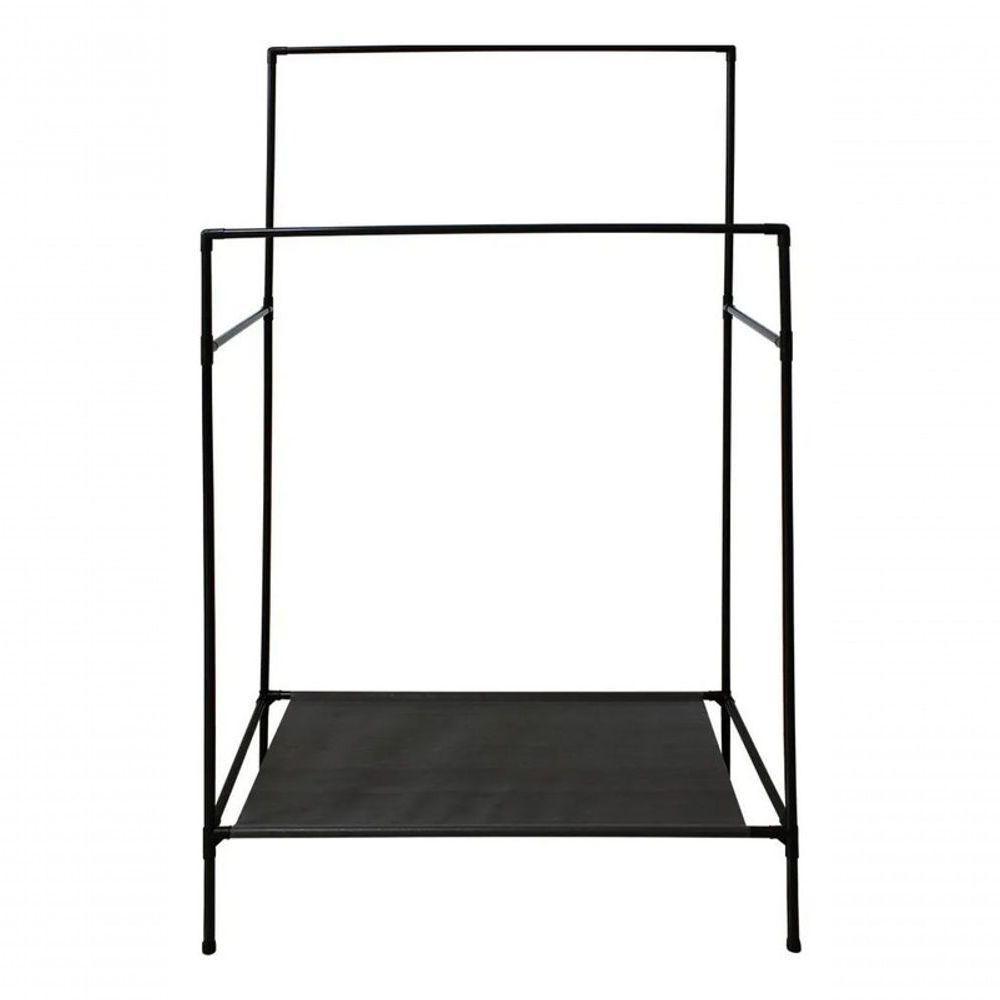 Arara Dupla Desmontável Multiuso Cabideiro Sapateira Reguláv - 3