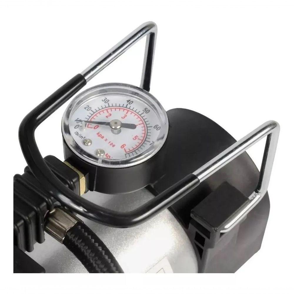 Mini Compressor Ar 150psi 12v Inflador Pneus Moto Carro Bici - 5