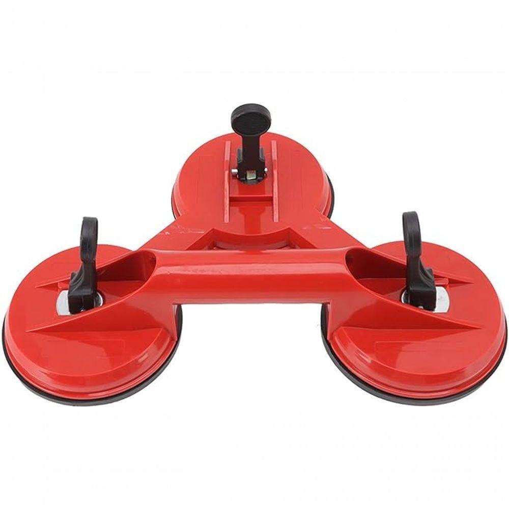 Ventosa Tripla Com Alavanca 110mm Transporte Vidro Mármore 1 - 1