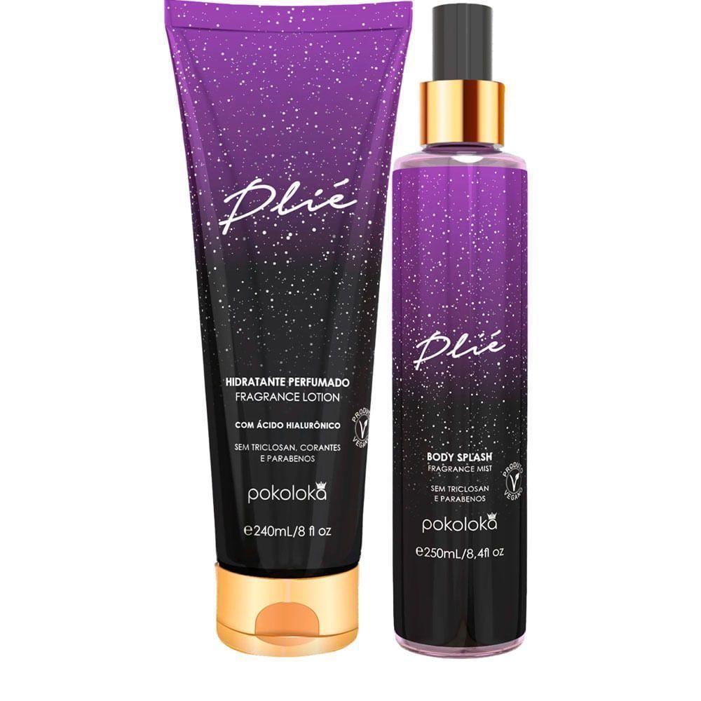 Kit Pokoloka Plié Feminino - Body Splash 250ml + Hidratante Corporal 240ml - 2