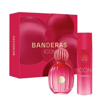 Kit Banderas The Icon Feminino Edp 100ml + Deo 150ml