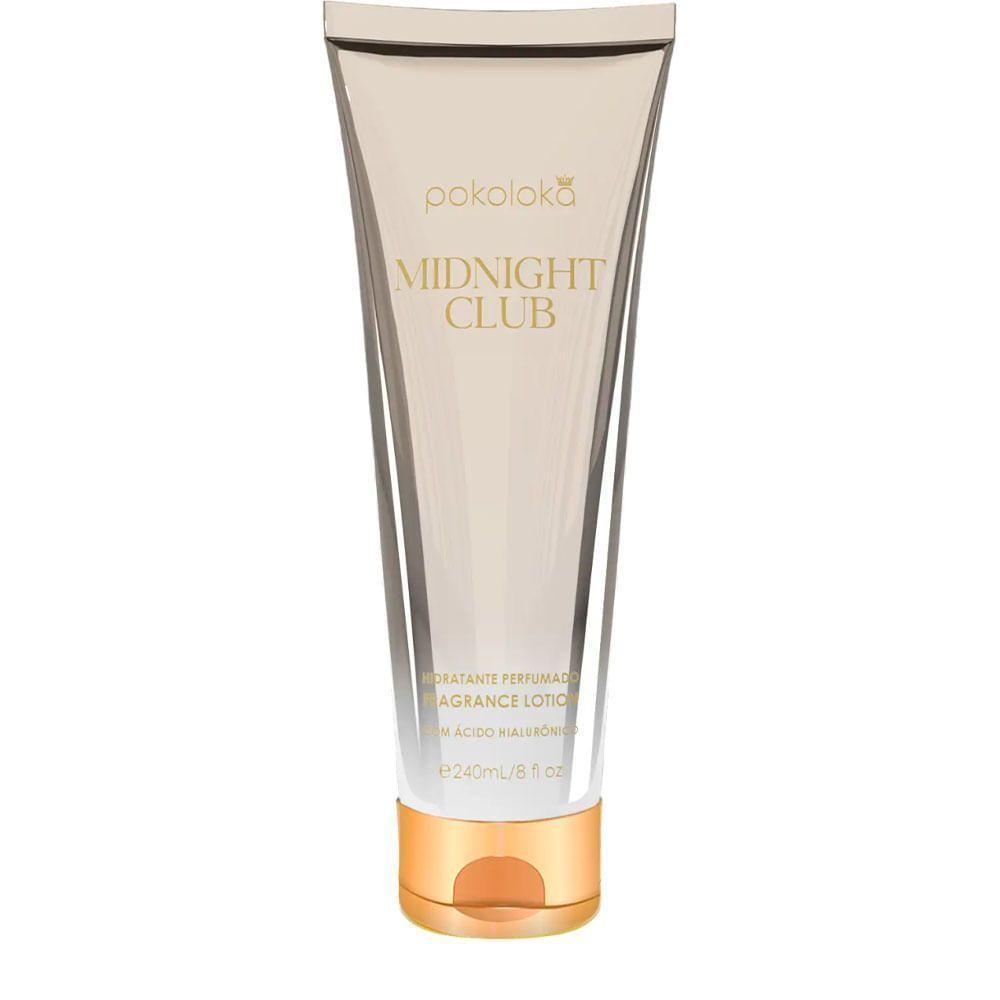 Kit Pokoloka Midnight Club Feminino - Body Splash 250ml + Hidratante Corporal 240ml - 3