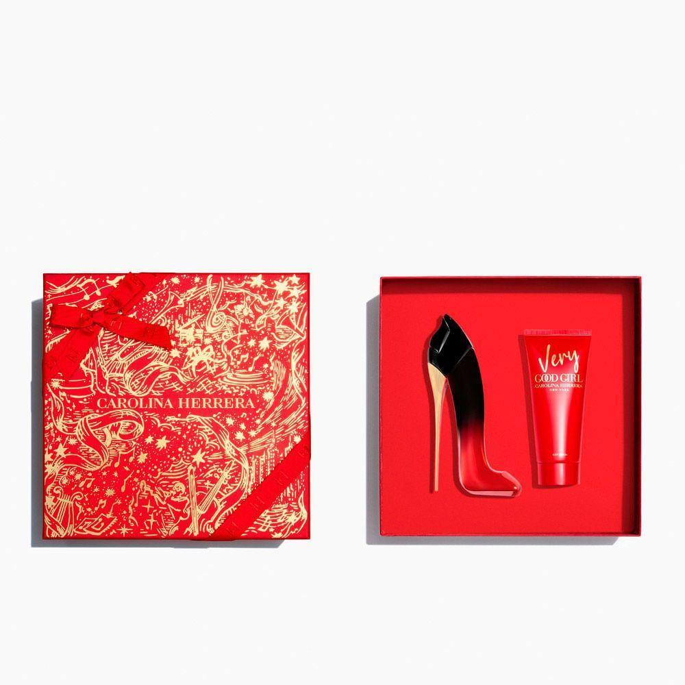 Kit Carolina Herrera Very Good Girl Elixir Feminino - Eau De Parfum 80ml + Body Lotion 100ml - 3