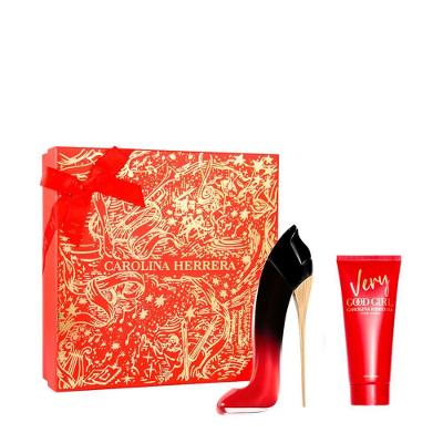 Kit Carolina Herrera Very Good Girl Elixir Feminino - Eau De Parfum 80ml + Body Lotion 100ml