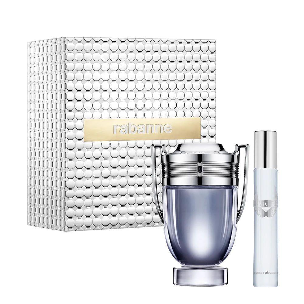 Kit Rabanne Invictus Masculino Edt 50ml + 10ml - 1