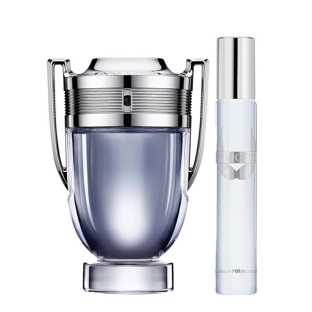 Kit Rabanne Invictus Masculino Edt 50ml + 10ml - 3