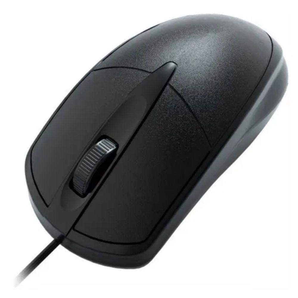 Mouse Usb K-mex Mo-e333 1000dpi 1.1mt Preto - 1