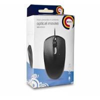 Mouse Usb K-mex Mo-e333 1000dpi 1.1mt Preto - 2