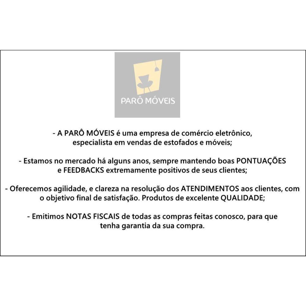 Cabeceira De Cama Solteiro Box 100 Cm Karla Carla Corino Cor:preto - 2