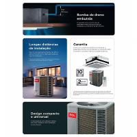 Ar Condicionado Split Cassete TCL Inverter 4 Vias 55.000 BTUs Frio 220V - 9