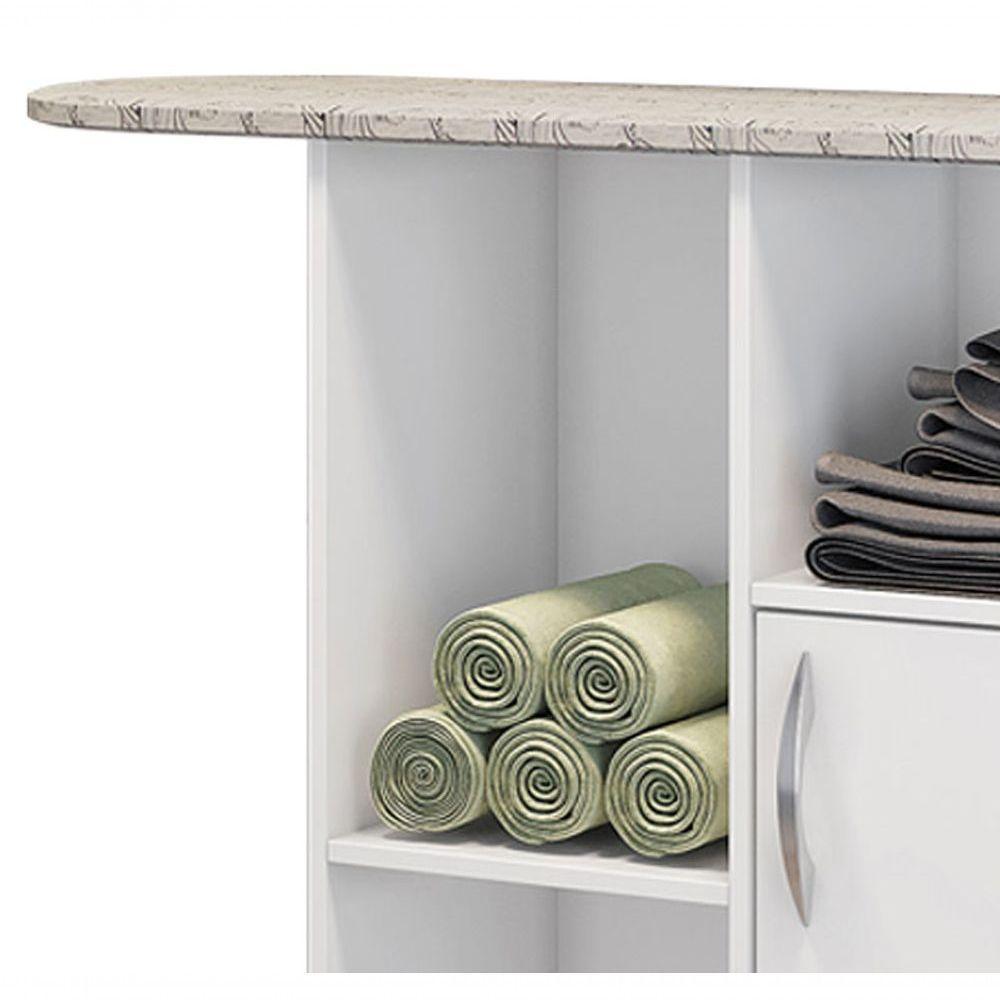 Tábua De Passar Pluméria Branco - Moveisaqui - 3