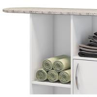 Tábua De Passar Pluméria Branco - Moveisaqui - 3