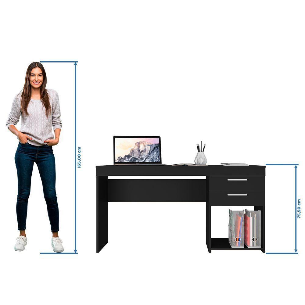 Mesa Para Computador Office Preto - Notavel - 5