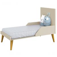 Berço Americano Théo New Areia Fosco Com Madeira - Reller - 3