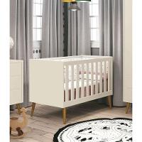 Berço Americano Théo New Areia Fosco Com Madeira - Reller - 5