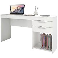 Mesa Para Computador Office Opus Branco - Moveisaqui - 1