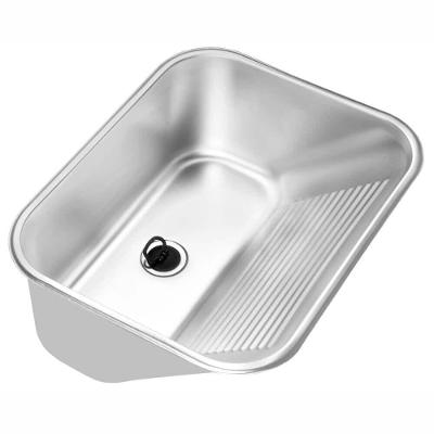 Tanque Em Aço Inox Monobloco Ghelplus Para Embutir 53,3x43cm