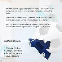 Tornozeleira Elástica Protetor Tornozelo Calcanhar Flexível - 3