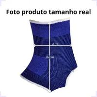 Tornozeleira Elástica Protetor Tornozelo Calcanhar Flexível - 6