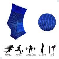 Tornozeleira Elástica Protetor Tornozelo Calcanhar Flexível - 8