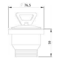 Válvula Ghelplus Para Tanque 3 - 3