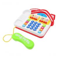 Telefone Infantil Divertido Casa Com Som Luz Brinquedo - 2
