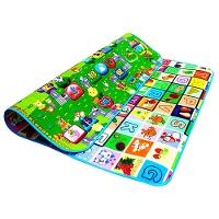 Tapete Infantil Dupla Face Atividades Bebê Grande 180x120 Cm