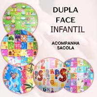 Tapete Infantil Dupla Face Atividades Bebê Grande 180x120 Cm - 7