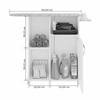 Tábua De Passar Florence Branco - Notável - 5