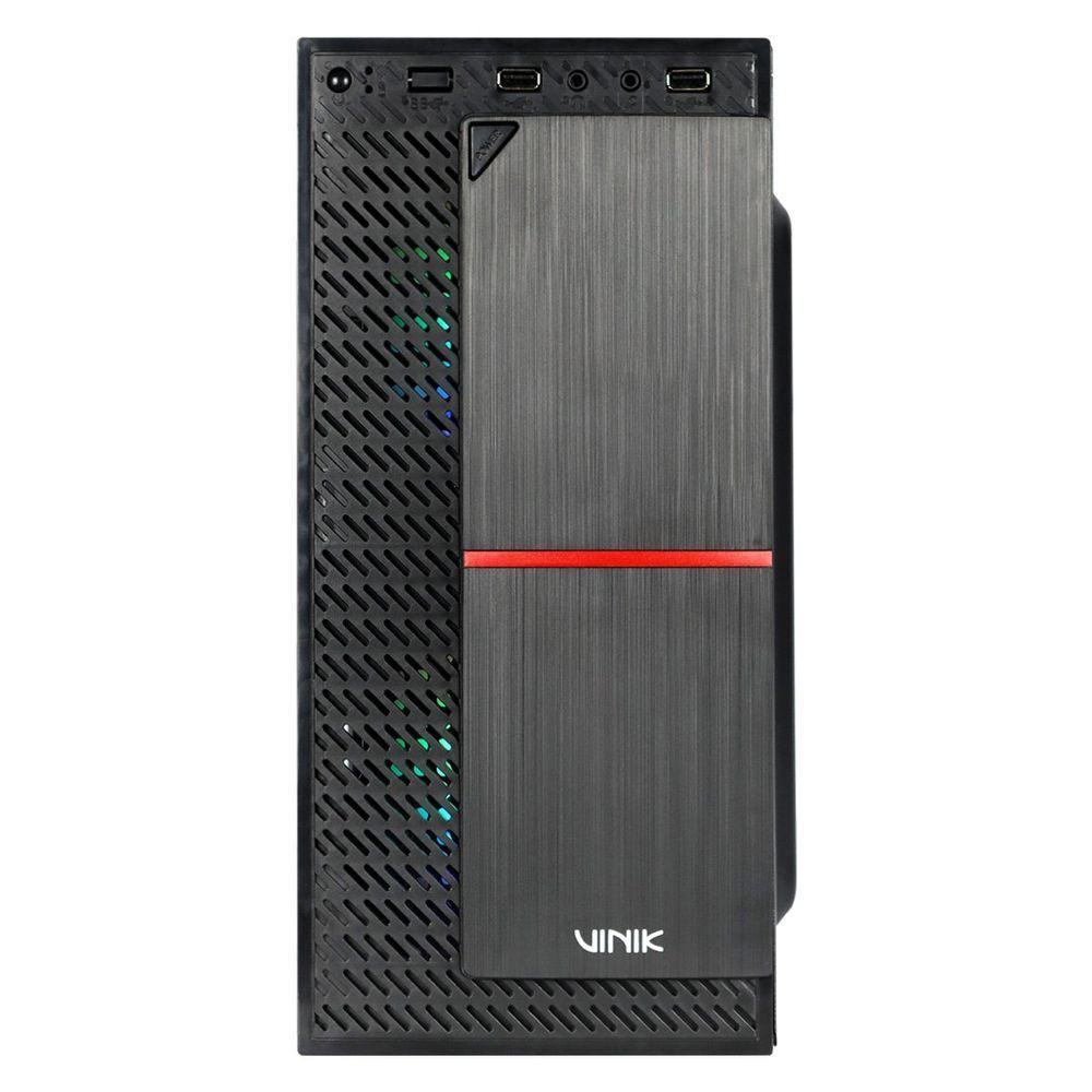 Gabinete Gamer Vinik Plate Lateral Acrílico C- 2 Fans - Ggpacbk - 8