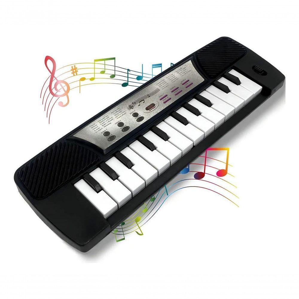 Teclado Piano Musical Brinquedo Educativo Criança Som Elétri - 4