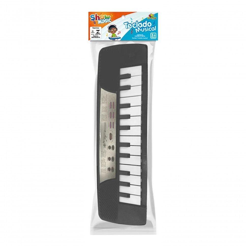 Teclado Piano Musical Brinquedo Educativo Criança Som Elétri - 6