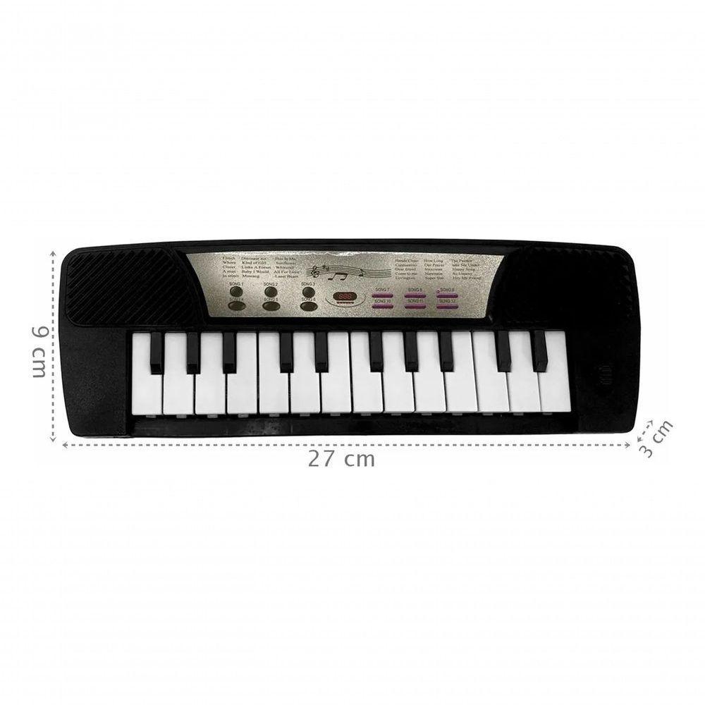 Teclado Piano Musical Brinquedo Educativo Criança Som Elétri - 8
