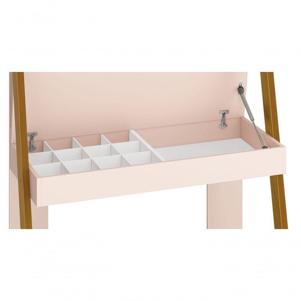 Estante Escrivaninha Simba Rosa Fosco - Reller - 4