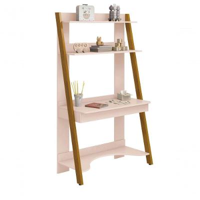 Estante Escrivaninha Simba Rosa Fosco - Reller