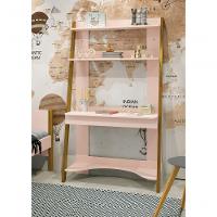 Estante Escrivaninha Simba Rosa Fosco - Reller - 2