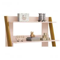 Estante Escrivaninha Simba Rosa Fosco - Reller - 3