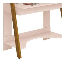 Estante Escrivaninha Simba Rosa Fosco - Reller - 5